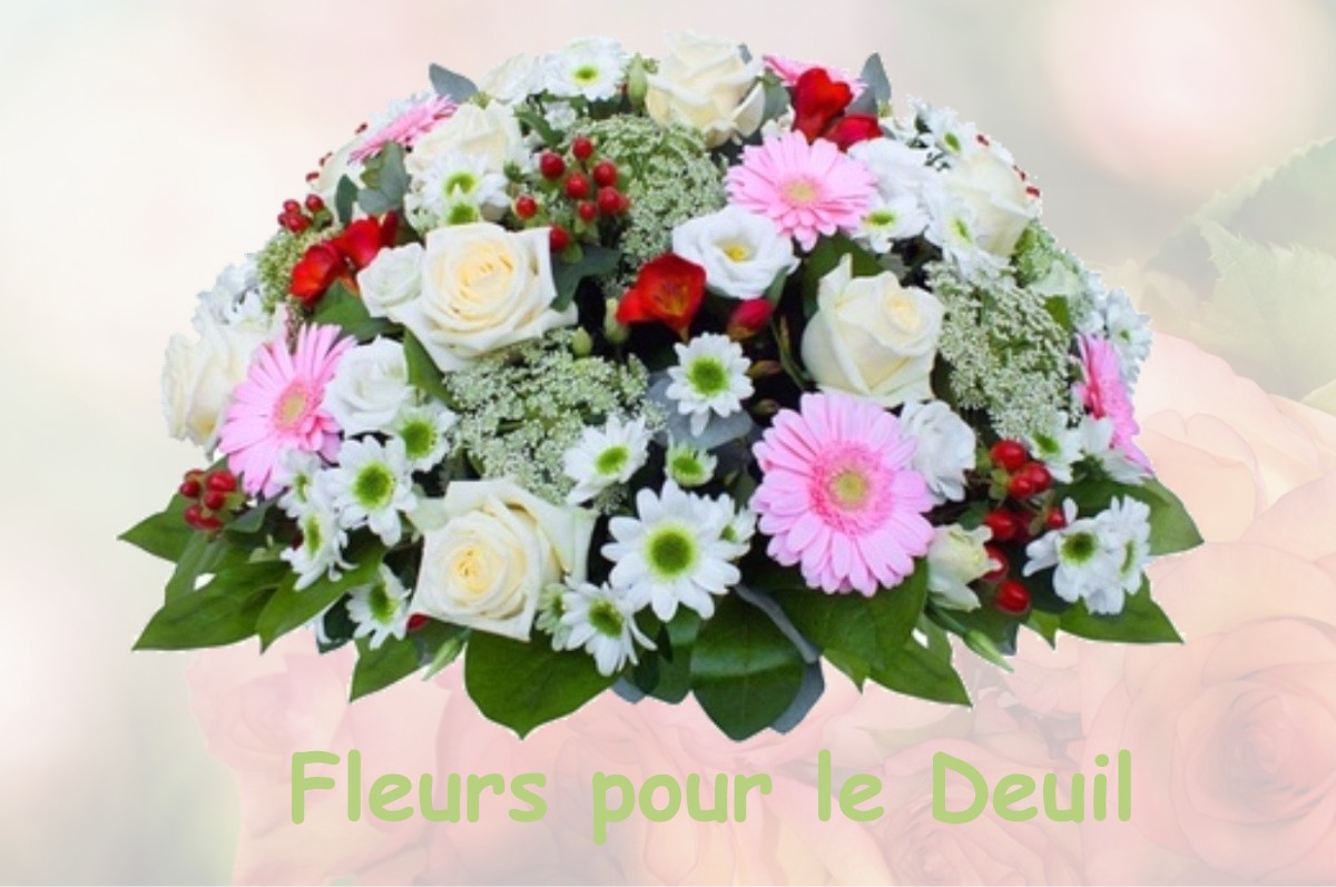 fleurs deuil SAINT-MARTIN-D-ECUBLEI